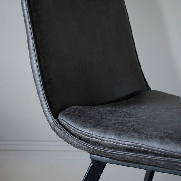 Ghedi Ambriti Chair Grey (2 Pack) — SantoLusso®