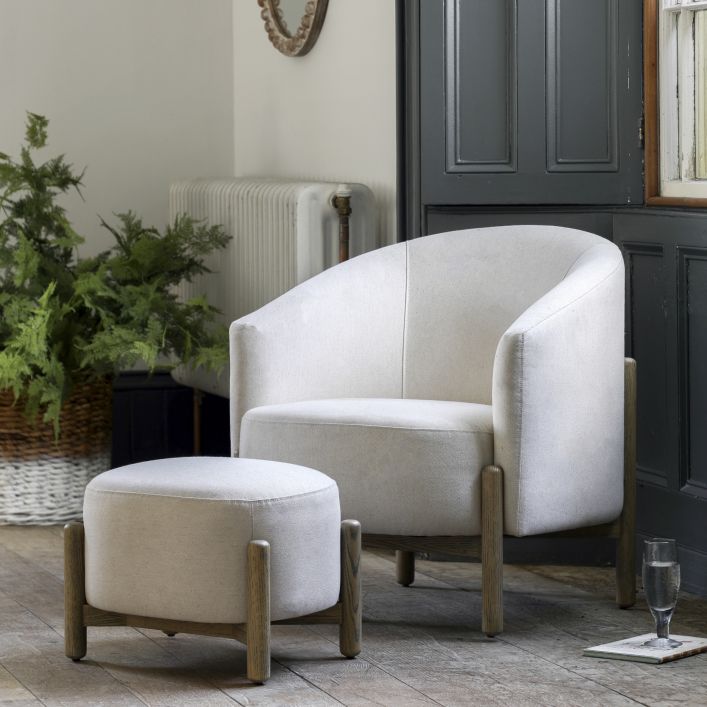 Ghedi Annatto Armchair Natural — SantoLusso®