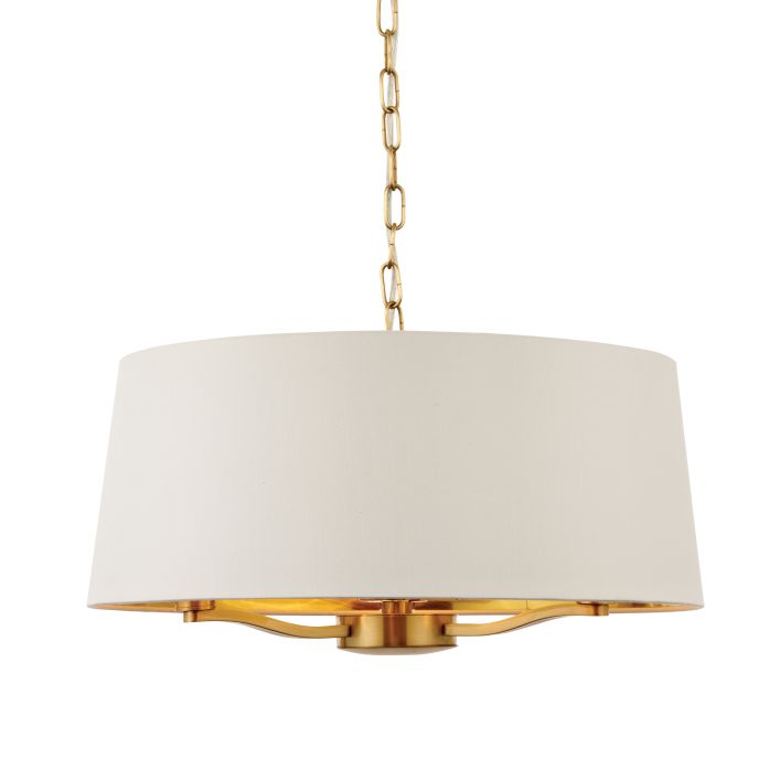 Ghedi Arnoldo 1 Pendant Light Brushed Gold — SantoLusso®