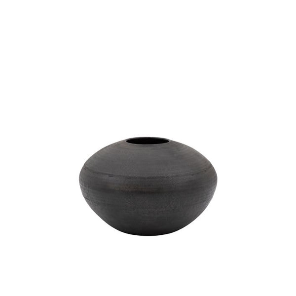 Ghedi Artistic Aluminium Wide Vase Arrow — SantoLusso®