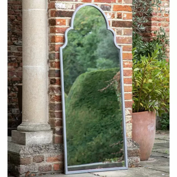Ghedi Asinatta Outdoor Mirror Vintage Grey — SantoLusso®