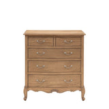 Ghedi Bayas 5 Drawer Chest Weathered — SantoLusso®