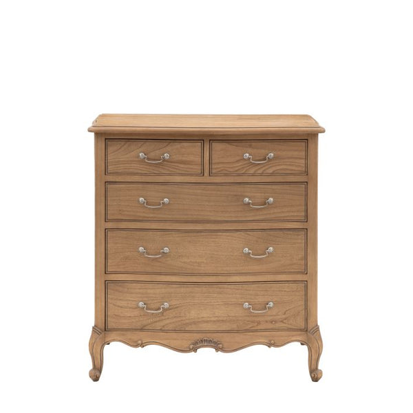 Ghedi Bayas 5 Drawer Chest Weathered — SantoLusso®