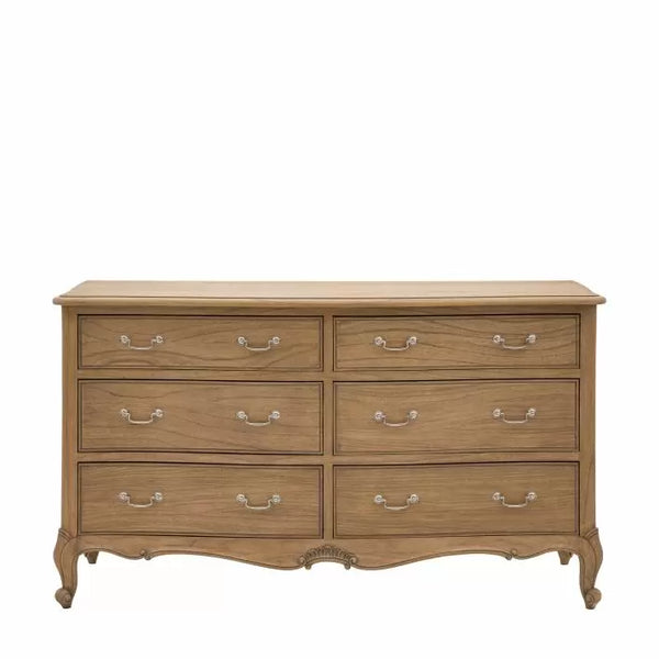 Ghedi Bayas 6 Drawer Chest Weathered — SantoLusso®
