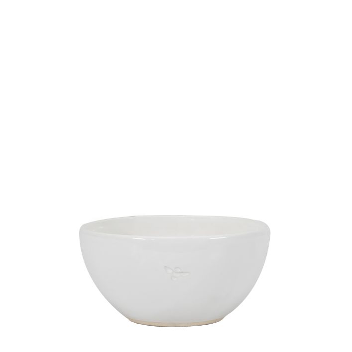 Ghedi Bee Cereal Bowl White (Set of 4) — SantoLusso®