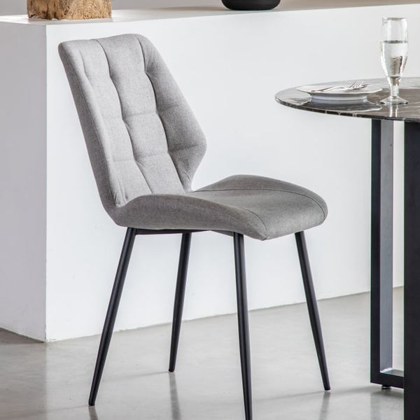 Ghedi Bertino Dining Chair Light Grey (2 Pack) — SantoLusso®