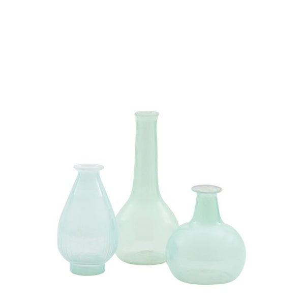 Ghedi Biba Vase Ice Blue (Set of 3) — SantoLusso®