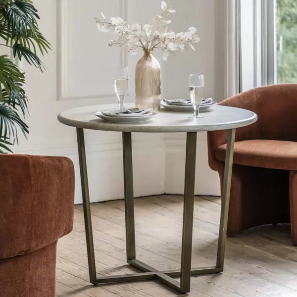 Ghedi Boratta Round Dining Table — SantoLusso®