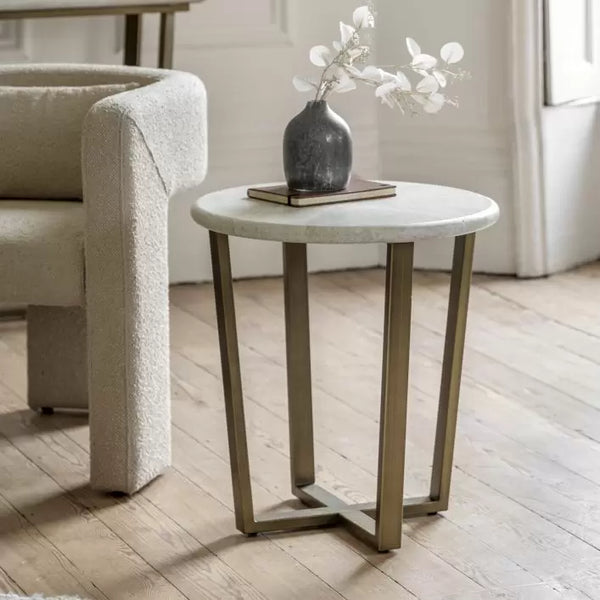 Ghedi Boratta Side Table — SantoLusso®