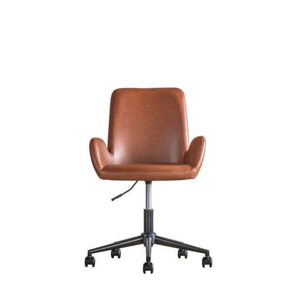 Ghedi Borla Swivel Chair Brown — SantoLusso®