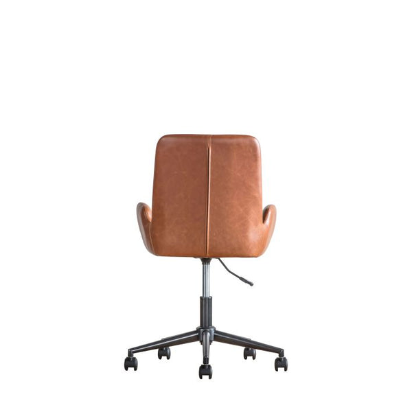 Ghedi Borla Swivel Chair Brown — SantoLusso®