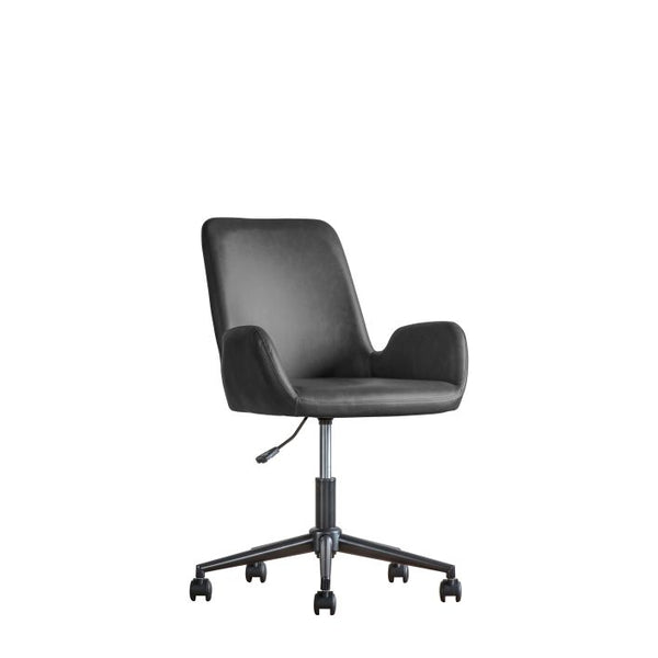 Ghedi Borla Swivel Chair Charcoal — SantoLusso®