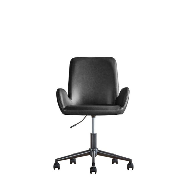 Ghedi Borla Swivel Chair Charcoal — SantoLusso®