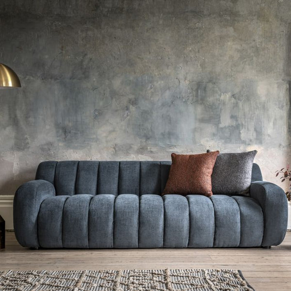 Ghedi Broste 3 Seater Sofa Dusty Blue — SantoLusso®
