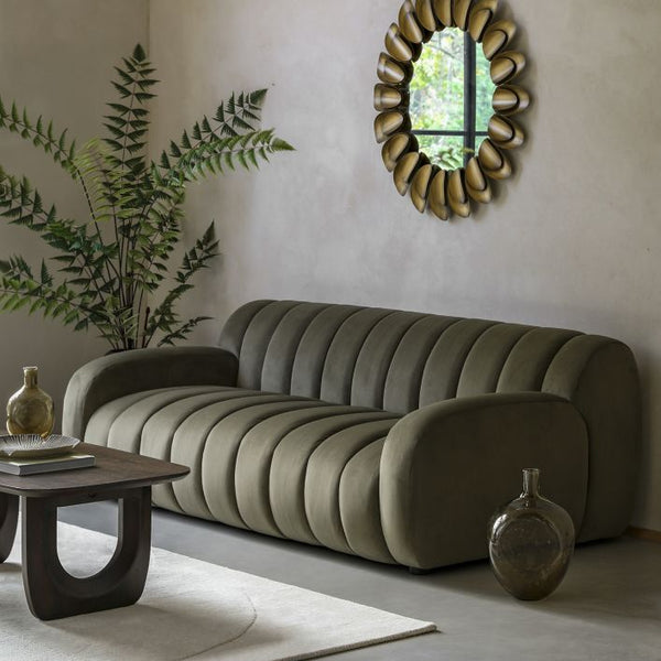 Ghedi Broste 3 Seater Sofa Moss — SantoLusso®