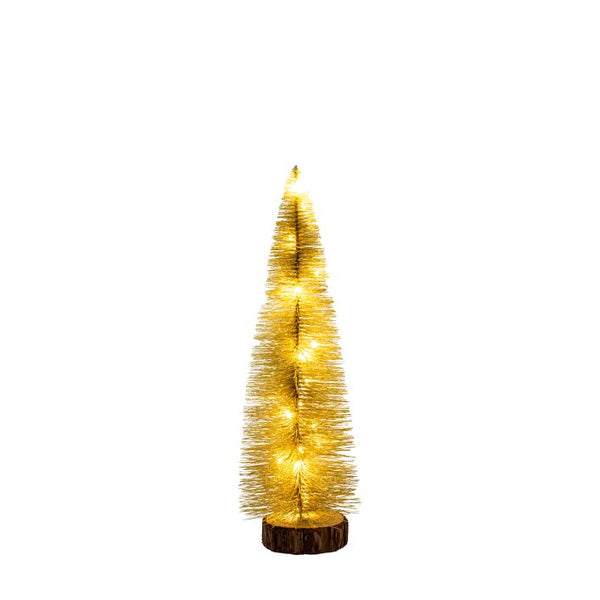 Ghedi Brush Tree 20 LED Lights Gold — SantoLusso®
