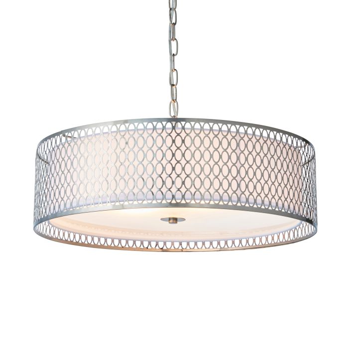 Ghedi Bryony Pendant Light Satin Nickel — SantoLusso®