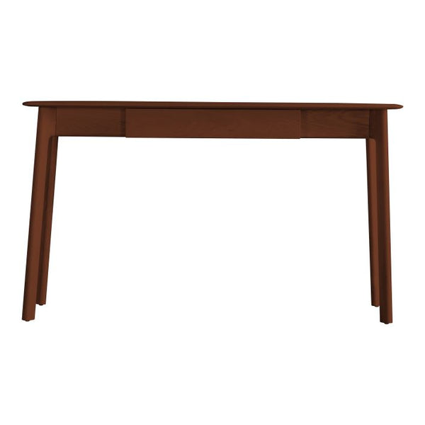 Ghedi Cabrera 1 Drawer Desk Walnut — SantoLusso®