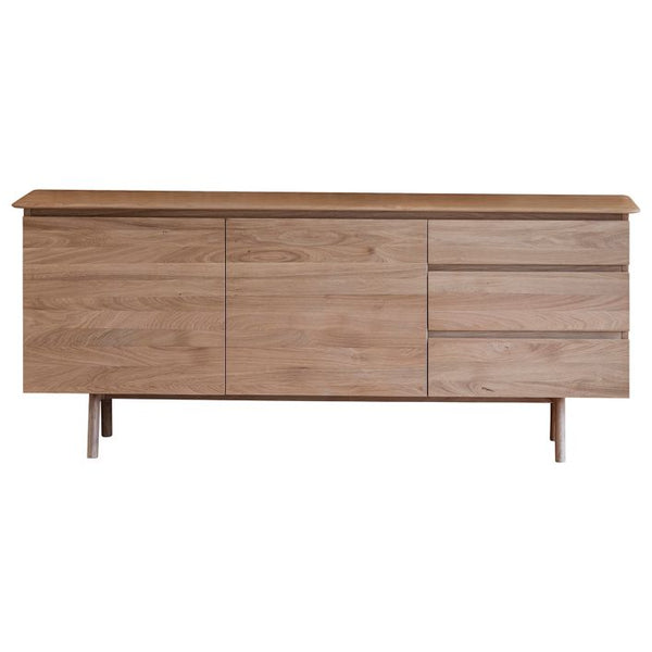 Ghedi Cabrera 2 Door 3 Drawer Sideboard Oak — SantoLusso®