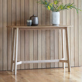 Ghedi Cabrera Console Table Oak — SantoLusso®