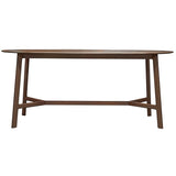 Ghedi Cabrera Oval Dining Table Walnut — SantoLusso®