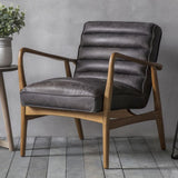 Ghedi Canello Armchair Antique Ebony — SantoLusso®