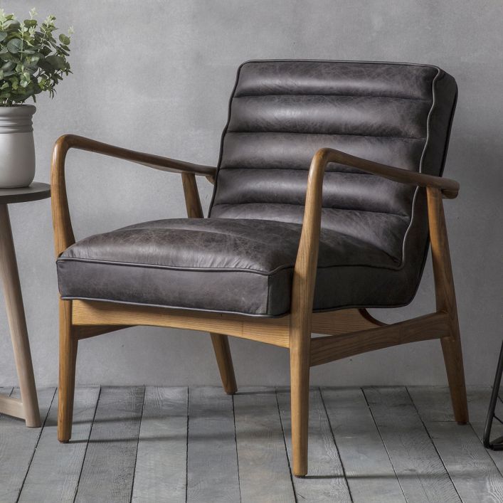 Ghedi Canello Armchair Antique Ebony — SantoLusso®