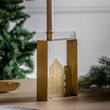 Ghedi Casa Candleholder Small Gold — SantoLusso®