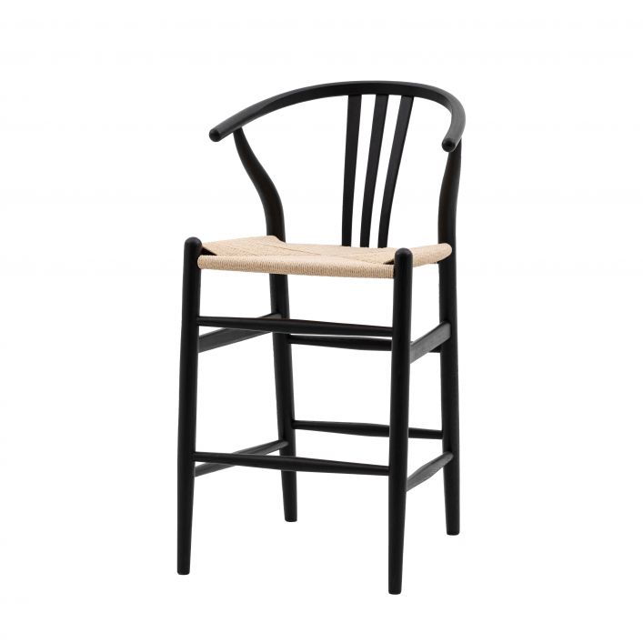 Ghedi Cassius Bar Stool Black (2 Pack) — SantoLusso®