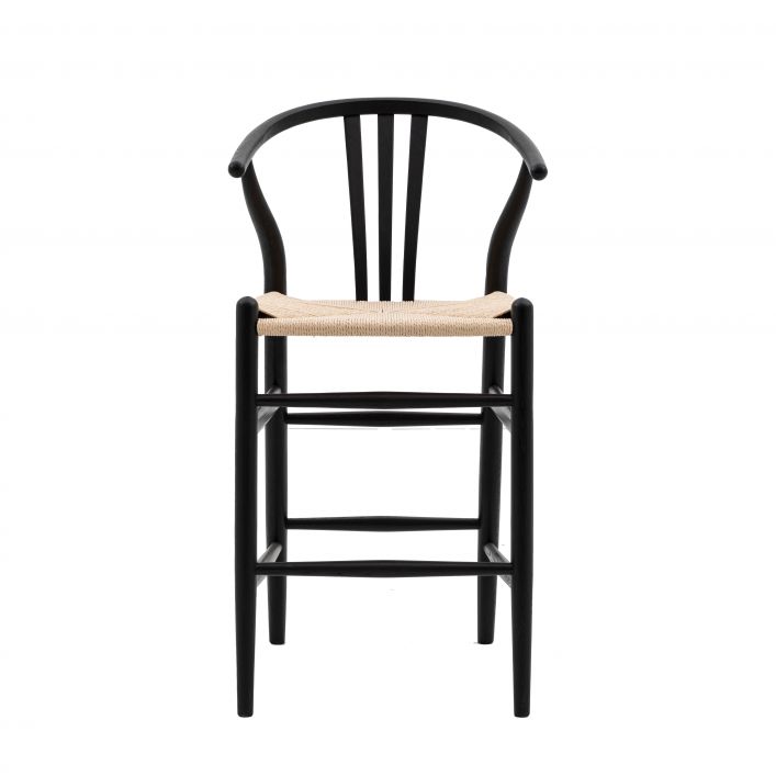 Ghedi Cassius Bar Stool Black (2 Pack) — SantoLusso®