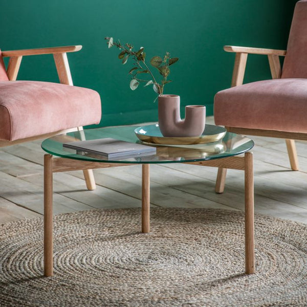 Ghedi Cato Coffee Table Oak — SantoLusso®