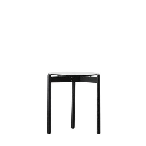 Ghedi Cato Side Table Black — SantoLusso®