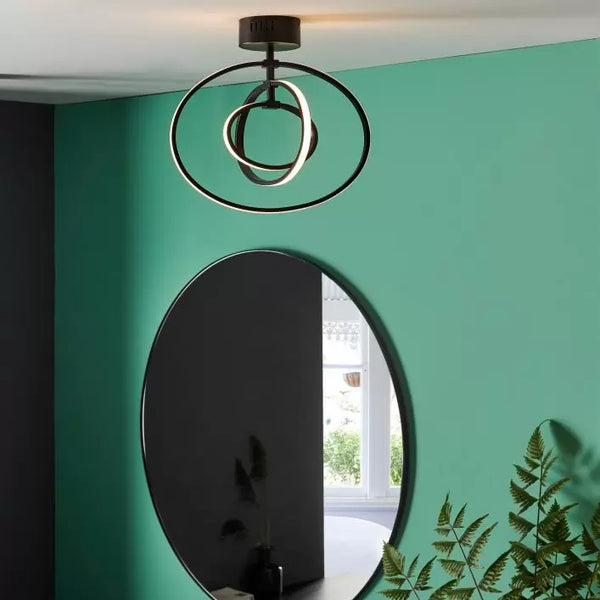 Ghedi Cavelli Ceiling Lamp Black — SantoLusso®
