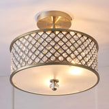Ghedi Cephas Ceiling Lamp Antique Brass — SantoLusso®