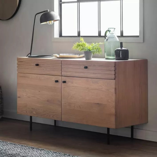 Ghedi Cinca 2 Drawer 2 Door Sideboard — SantoLusso®