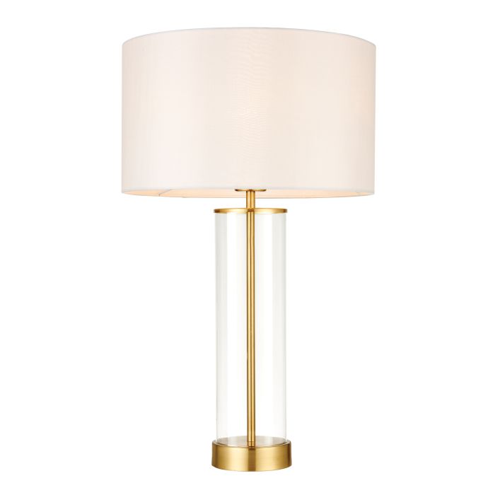 Ghedi Clarice Table Lamp Brushed Brass — SantoLusso®
