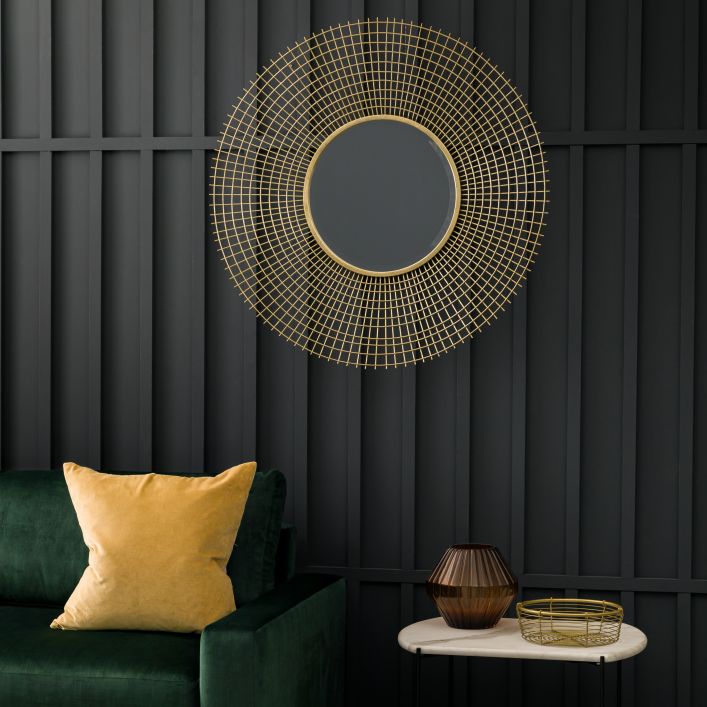 Ghedi Clemencia Mirror Gold — SantoLusso®