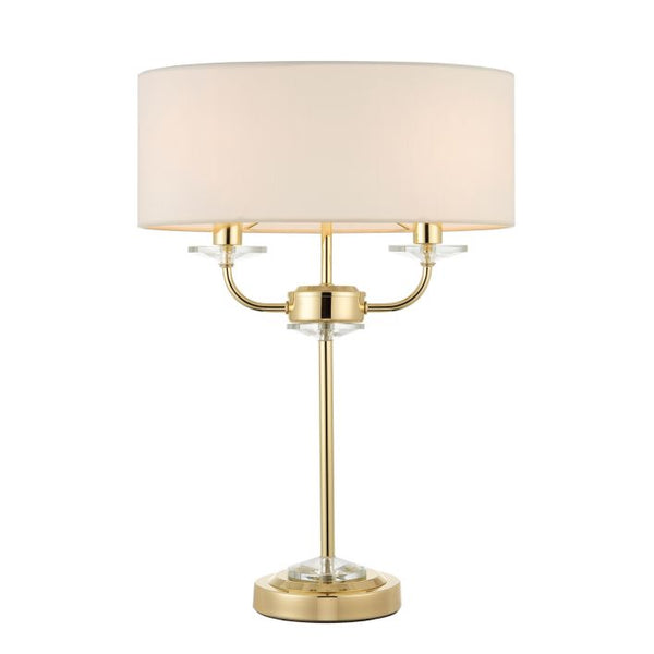 Ghedi Columbano Table Lamp Brass — SantoLusso®