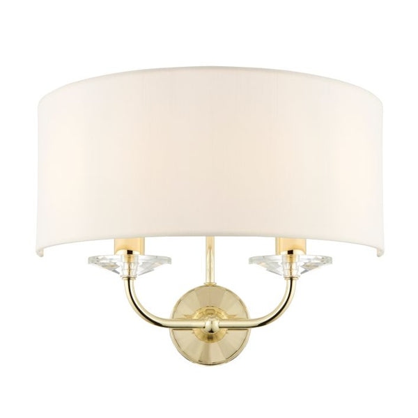 Ghedi Columbano Wall Light Brass — SantoLusso®