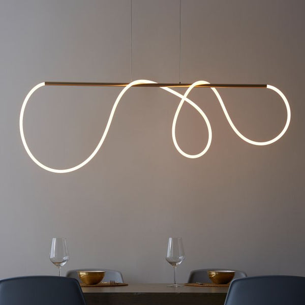 Ghedi Compiano 1 Pendant Light Linear — SantoLusso®