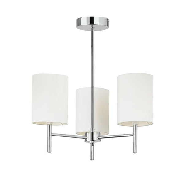 Ghedi Cordis Ceiling Lamp Chrome — SantoLusso®