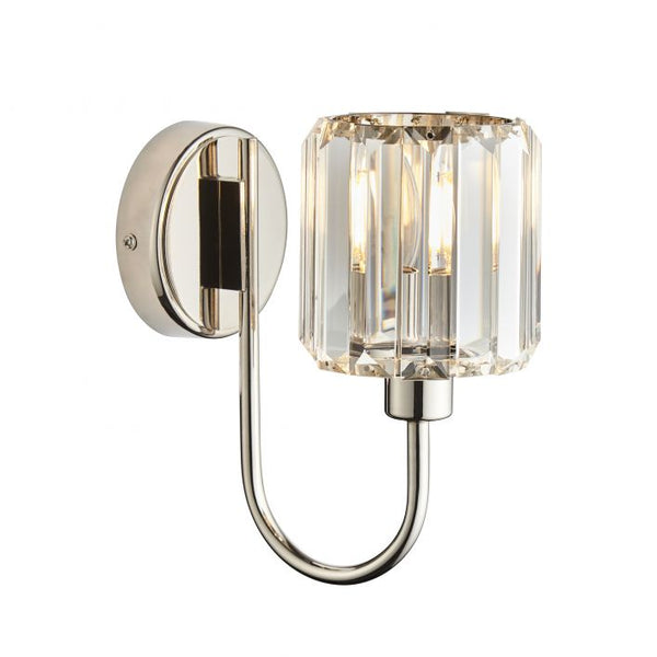 Ghedi Damari 1 Wall Light Bright Nickel — SantoLusso®