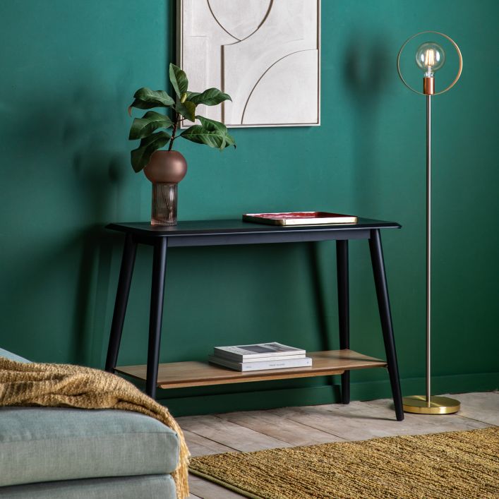 Ghedi Davilla Console Table with Shelf — SantoLusso®