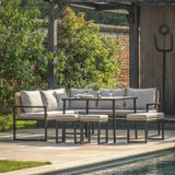 Ghedi Delti Corner Dining Set — SantoLusso®