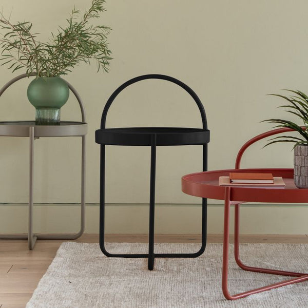 Ghedi Digna Side Table Black — SantoLusso®
