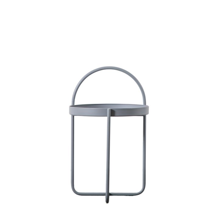 Ghedi Digna Side Table Grey — SantoLusso®