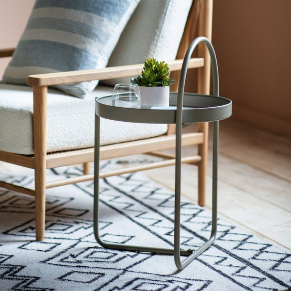 Ghedi Digna Side Table Latte — SantoLusso®