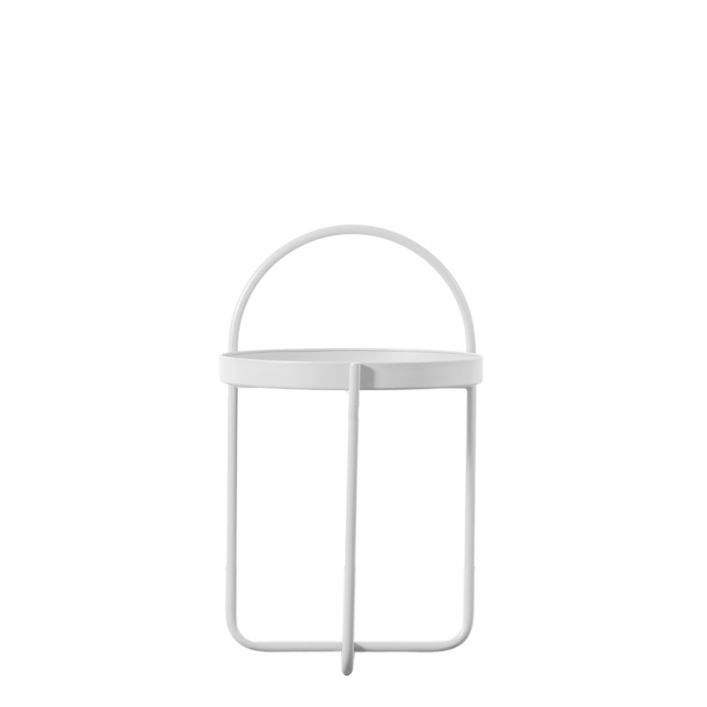 Ghedi Digna Side Table White — SantoLusso®