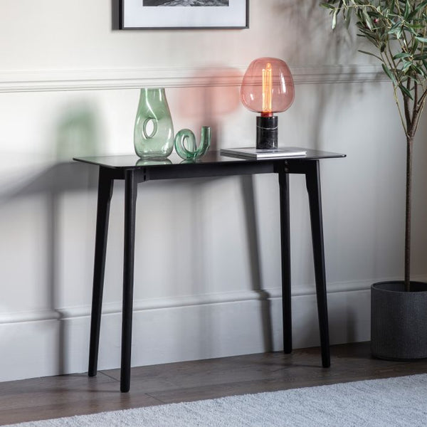 Ghedi Ebarallo Console Table Black — SantoLusso®