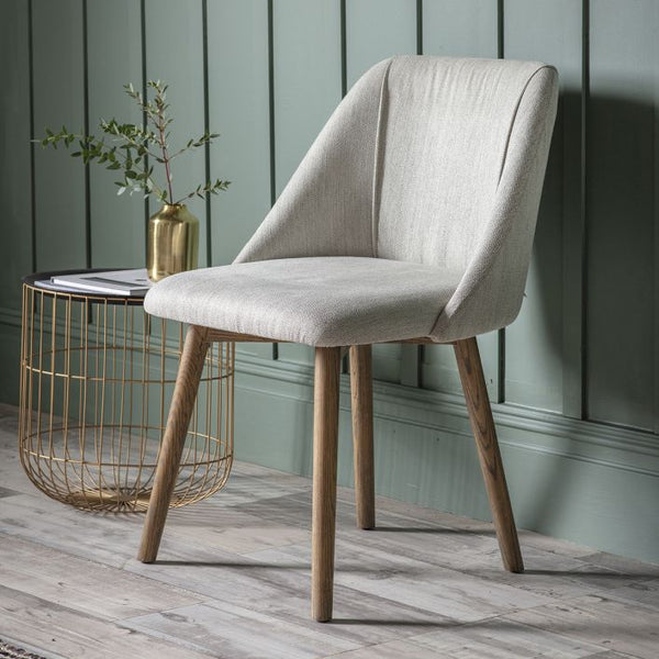 Ghedi Ellotti Dining Chair Neutral (2 Pack) — SantoLusso®